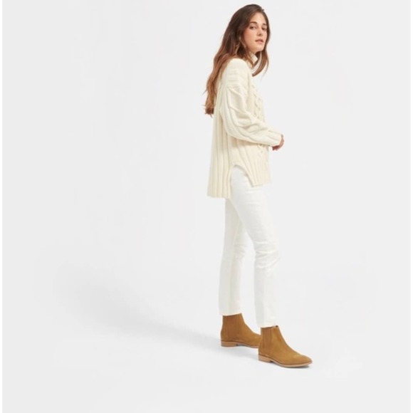 Everlane The Modern Chelsea Boot In Tan Suede Size 5.5 New - Picture 2 of 12